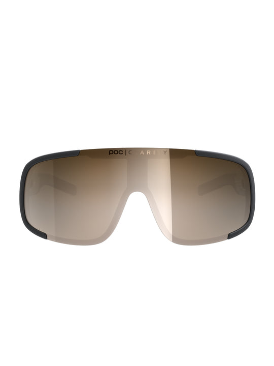 Załaduj obraz do przeglądarki galerii, Okulary POC ASPIRE - Ur. Black - Clarity Trail Brown/Silver Mirror Cat 2