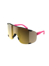 Załaduj obraz do przeglądarki galerii, Okulary rowerowe POC Devour - Fluo. Pink/Ur. Black Transl.| Clarity Road Violet Gold Mirror cat. 2