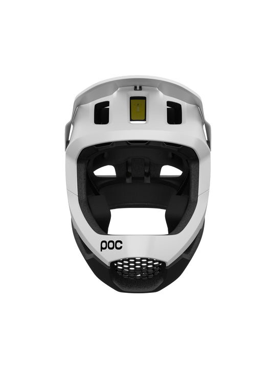 Załaduj obraz do przeglądarki galerii, Kask rowerowy POC OTOCON RACE MIPS - Hydr. White/Ur. Black Matt