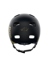 Załaduj obraz do przeglądarki galerii, Kask rowerowy POC CRANE MIPS FABIO ED - Ur. Black Matt/Gold
