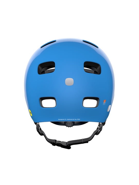 Załaduj obraz do przeglądarki galerii, Kask rowerowy POCITO CRANE MIPS - Fluo. Blue