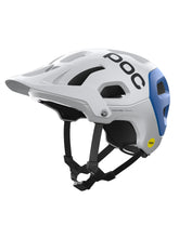 Załaduj obraz do przeglądarki galerii, Kask rowerowy POC TECTAL RACE MIPS - Hydr. White/Opal Blue Metallic/Matt