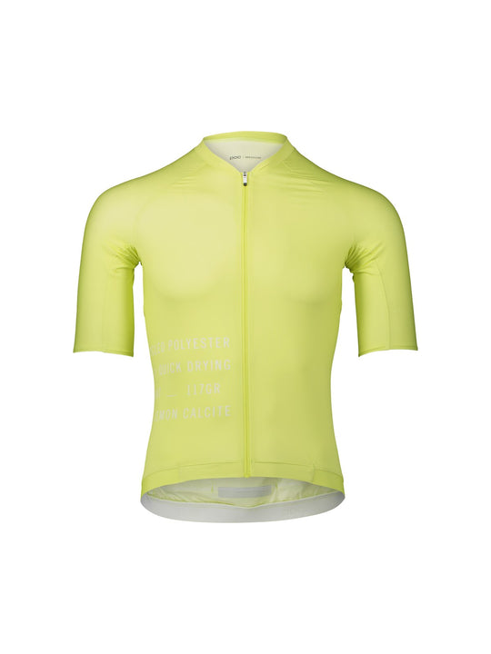 Załaduj obraz do przeglądarki galerii, Koszulka rowerowa POC M's PRISTINE Print Jersey - Lemon Calcite