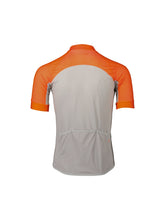 Załaduj obraz do przeglądarki galerii, Koszulka rowerowa POC M's Essential Road Logo Jersey - Zink Orange/Gra. Grey