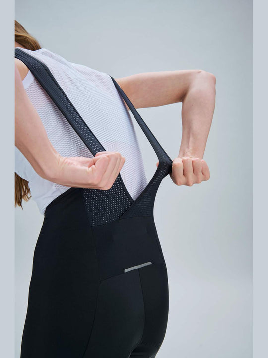 Załaduj obraz do przeglądarki galerii, Spodenki rowerowe POC W's Cadence Bib Shorts - Ur. Black