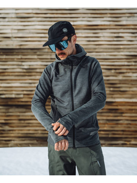 Załaduj obraz do przeglądarki galerii, Bluza POC M'S MERINO ZIP HOOD - Sylv. Grey Melange