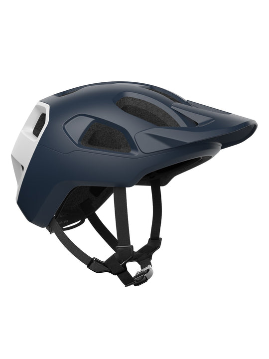 Załaduj obraz do przeglądarki galerii, Kask rowerowy POC Cularis - Apat. Navy Matt/Hyd. White Matt