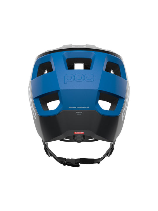 Załaduj obraz do przeglądarki galerii, Kask rowerowy POC KORTAL - Ur. Black/Opal Blue Metallic/Matt