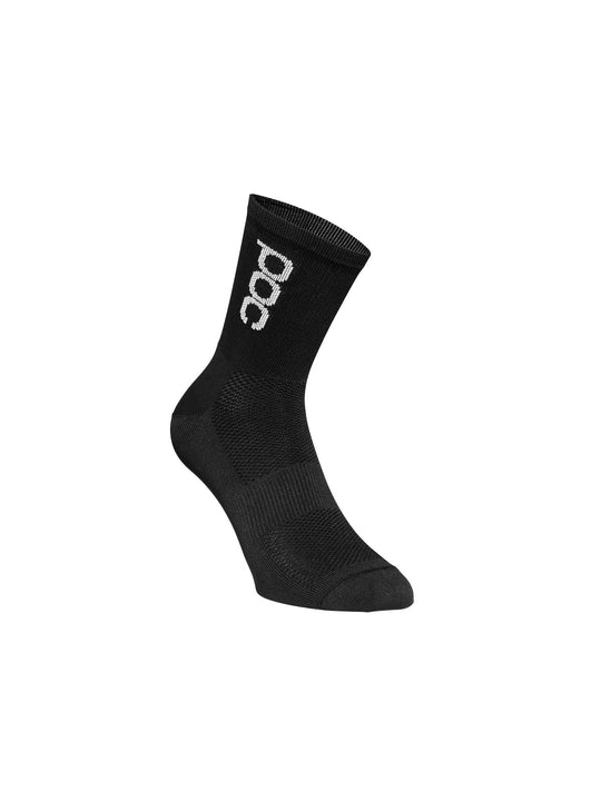 Załaduj obraz do przeglądarki galerii, Skarpety rowerowe POC ESSENTIAL ROAD LIGHT Sock - Ur. Black