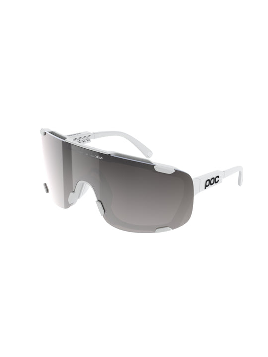 Załaduj obraz do przeglądarki galerii, Okulary rowerowe POC Devour Mid - Hydrogen White/Clarity Road/Sunny Silver