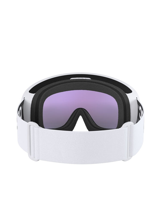 Załaduj obraz do przeglądarki galerii, Gogle narciarskie POC Fovea Wide Fit - Hyd. White/Pt. Sunny Blue