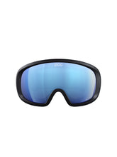 Załaduj obraz do przeglądarki galerii, Gogle narciarskie POC Fovea Mid - Ur. Black|Pt. Sunny Blue Cat 2