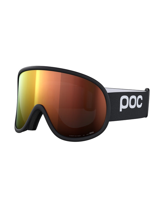 Załaduj obraz do przeglądarki galerii, Gogle narciarskie POC Retina Wide Fit - Ura. Black/Pt. Sunny Orange