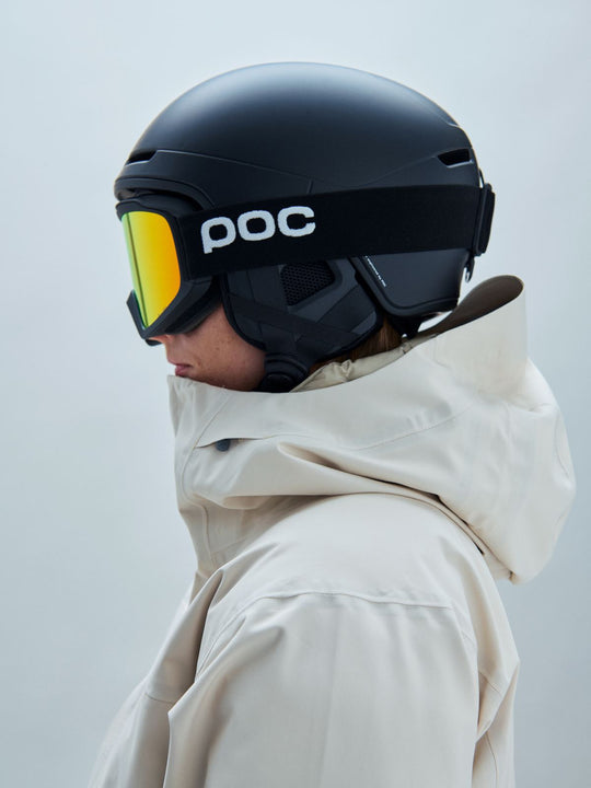 Załaduj obraz do przeglądarki galerii, Kask narciarski POC Obex Pure - Ura. Black