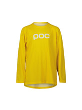 Załaduj obraz do przeglądarki galerii, Koszulka rowerowa POC Y's Essential MTB LS Jersey - Avent. Yellow