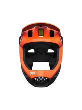 Załaduj obraz do przeglądarki galerii, Kask rowerowy POC OTOCON RACE MIPS - Fluo. Orange Avip/Ur. Black Matt