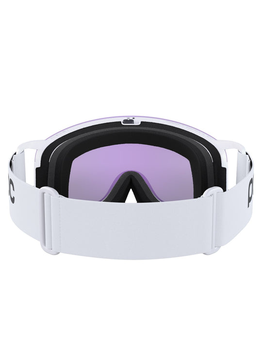 Załaduj obraz do przeglądarki galerii, Gogle narciarskie POC Nexal Wide Fit - Hyd. White/Pt. Sunny Blue