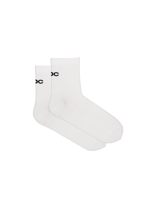Załaduj obraz do przeglądarki galerii, Skarpety rowerowe POC Cadence Road Short Socks - Hyd. White