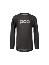 Załaduj obraz do przeglądarki galerii, Koszulka rowerowa POC Y's Essential MTB LS Jersey - Sylvanite Grey
