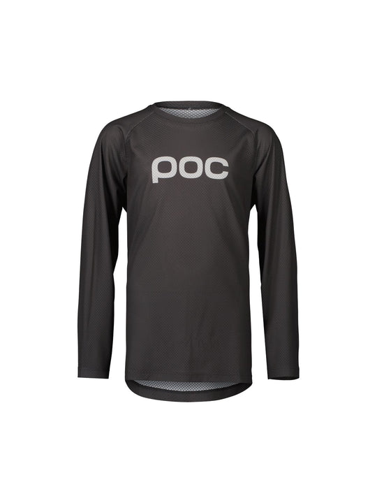 Załaduj obraz do przeglądarki galerii, Koszulka rowerowa POC Y's Essential MTB LS Jersey - Sylvanite Grey