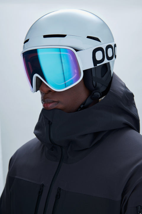 Załaduj obraz do przeglądarki galerii, Gogle narciarskie POC Vitrea - Hydr. White|Pt. Sunny Blue Cat 2