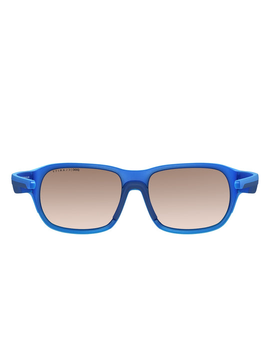 Załaduj obraz do przeglądarki galerii, Okulary POC DEFINE - Opal Blue Translucent - Clarity Trail | Brown/Silver Mirror Cat 2