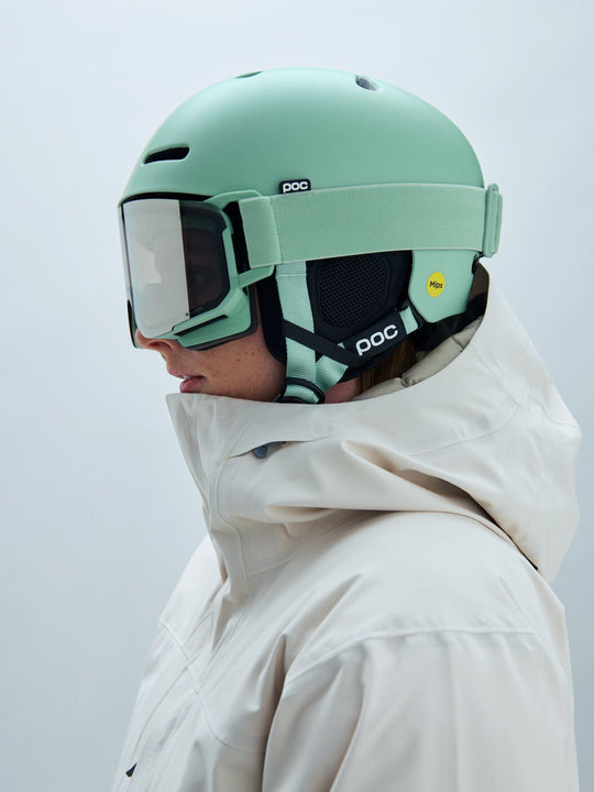 Załaduj obraz do przeglądarki galerii, Kask narciarski POC Fornix Mips - Gibbsite Green Matt