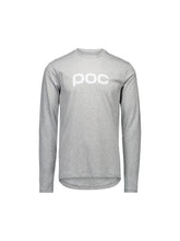 Załaduj obraz do przeglądarki galerii, Koszulka longsleeve POC L/S Tee - Grey Melange