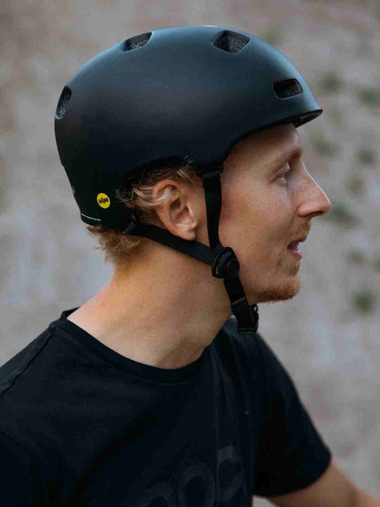 Załaduj obraz do przeglądarki galerii, Kask rowerowy POC CRANE MIPS - Matt Black