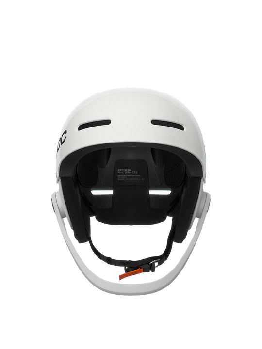 Załaduj obraz do przeglądarki galerii, Kask narciarski POC Artic SL MIPS - Hydr. White/Fluo. Orange