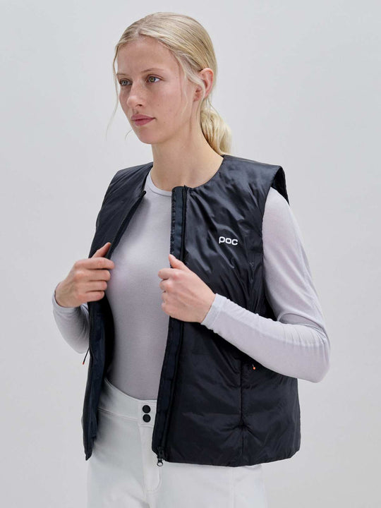 Załaduj obraz do przeglądarki galerii, Kamizelka damska POC W's POC Lite Padded Vest - Uranium Black