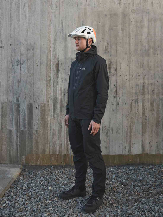 Załaduj obraz do przeglądarki galerii, Kurtka rowerowa POC M's MOTION Rain Jacket - Ur. Black