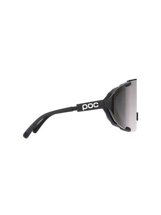 Załaduj obraz do przeglądarki galerii, Okulary rowerowe POC Devour Wide Fit - Ur. Black/Clarity Road/Sunny Silver