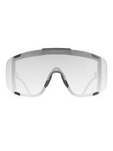 Załaduj obraz do przeglądarki galerii, Okulary rowerowe POC Devour Photochromic - Translucent Black/Clarity Photochromic/Changeable Grey