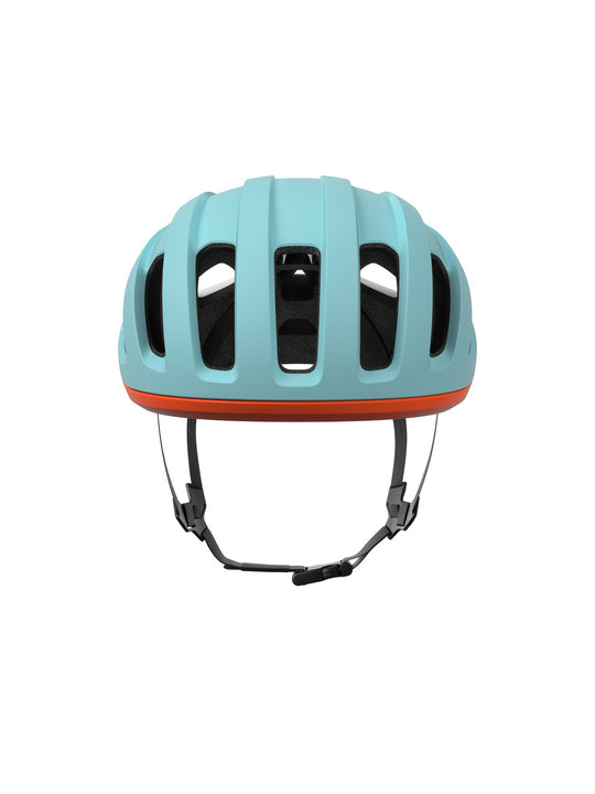 Załaduj obraz do przeglądarki galerii, Kask rowerowy POC Amidal - Indi. Blue Matt/Carnelian Orange Matt