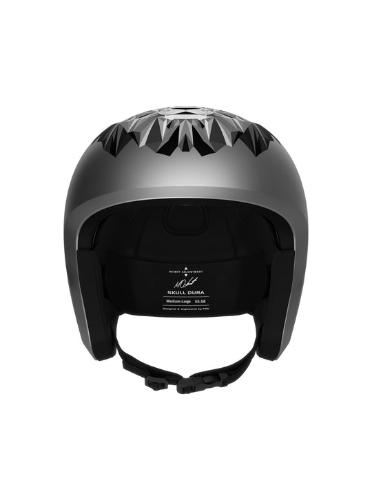 Załaduj obraz do przeglądarki galerii, Kask narciarski POC Skull Dura Jr Marco Odermatt Ed. - Argentite Silver