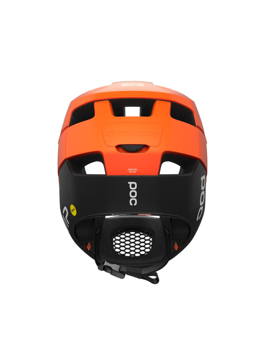 Załaduj obraz do przeglądarki galerii, Kask rowerowy POC OTOCON RACE MIPS - Fluo. Orange Avip/Ur. Black Matt