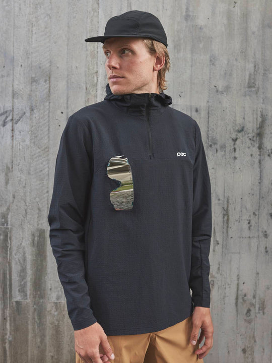 Załaduj obraz do przeglądarki galerii, Bluza rowerowa POC M's MANTLE THERMAL HOODIE - Ur. Black