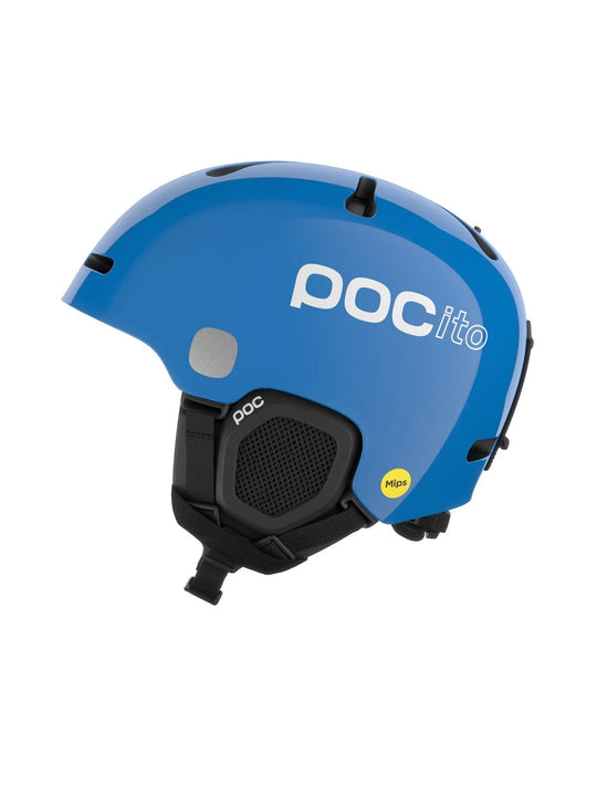 Załaduj obraz do przeglądarki galerii, Kask narciarski POCito Fornix MIPS niebieski Fluo. Blue
