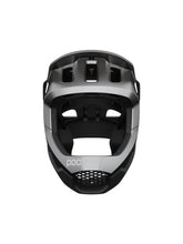 Załaduj obraz do przeglądarki galerii, Kask rowerowy POC Otocon Race MIPS - Arg. Silver/Ur. Black Matt