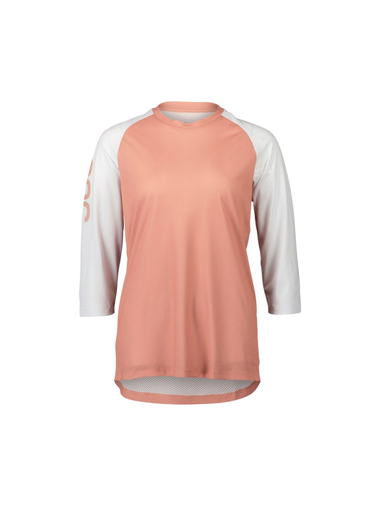 Załaduj obraz do przeglądarki galerii, Koszulka rowerowa POC W's MTB Pure 3/4 Jersey - Rock Salt/Hydr. White