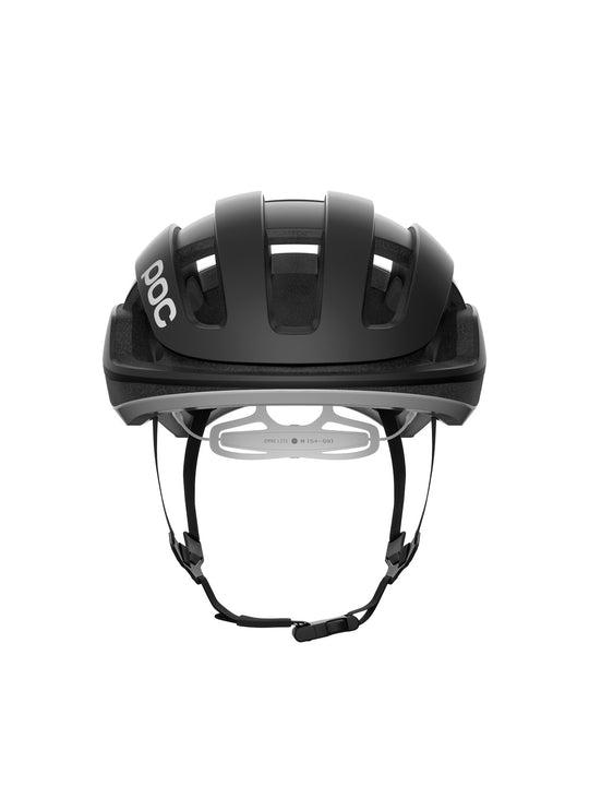 Załaduj obraz do przeglądarki galerii, Kask rowerowy POC Omne Lite - Ur. Black Matt/Hyd. White