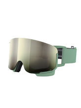 Załaduj obraz do przeglądarki galerii, Gogle narciarskie POC Nexal - Gibbsite Green/Pt. Sunny Ivory
