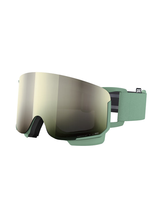 Załaduj obraz do przeglądarki galerii, Gogle narciarskie POC Nexal - Gibbsite Green/Pt. Sunny Ivory