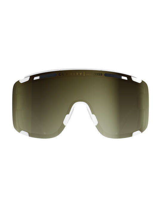 Załaduj obraz do przeglądarki galerii, Okulary przeciwsłoneczne POC Devour Glacial - Hydr. White/Clarity Universal/Sunny Gold Cat 3