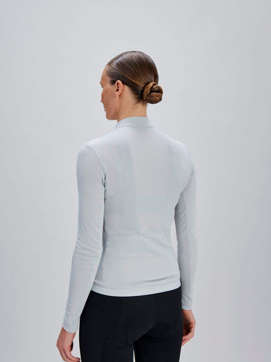 Załaduj obraz do przeglądarki galerii, Koszulka rowerowa POC W's Thermal Lite LS Jersey - Granite Grey