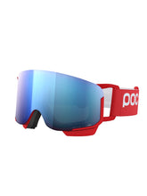 Załaduj obraz do przeglądarki galerii, Gogle narciarskie POC Nexal Mid - Pris. Red/Pt. Sunny Blue