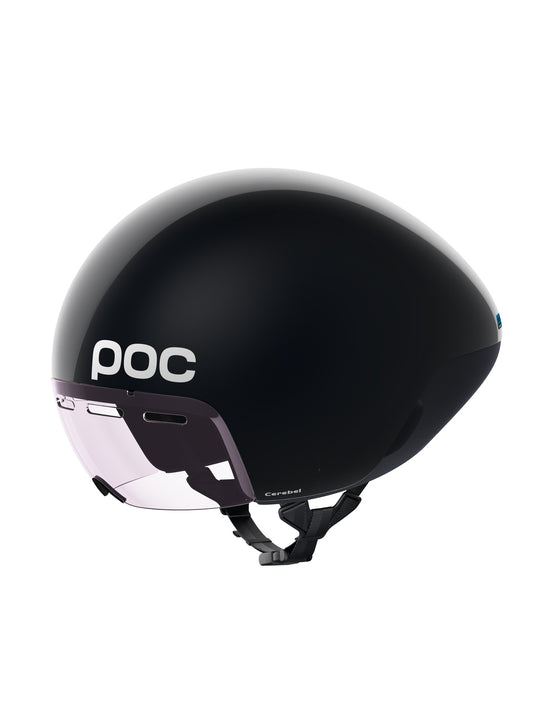 Załaduj obraz do przeglądarki galerii, Kask rowerowy POC CEREBEL - Ur. Black