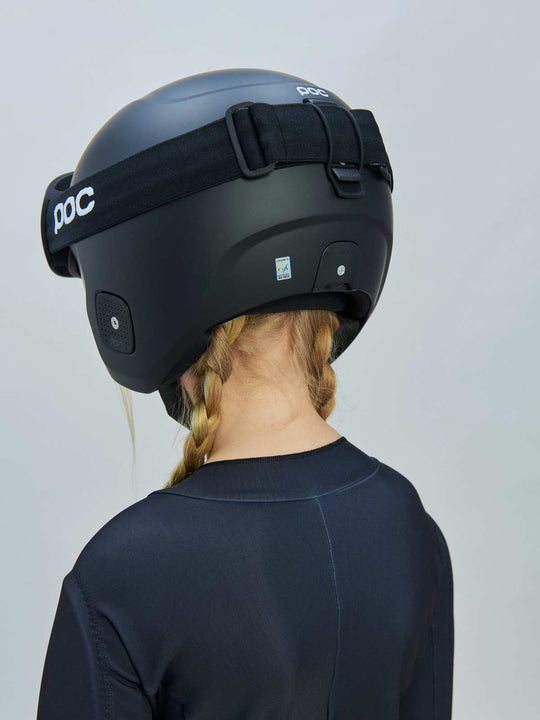 Załaduj obraz do przeglądarki galerii, Kask narciarski POC Skull Dura Jr - Uran. Black Matt