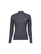 Załaduj obraz do przeglądarki galerii, Koszulka damska termoaktywna POC W's Layer Merino Mock Neck Jersey - Sylvanite Grey